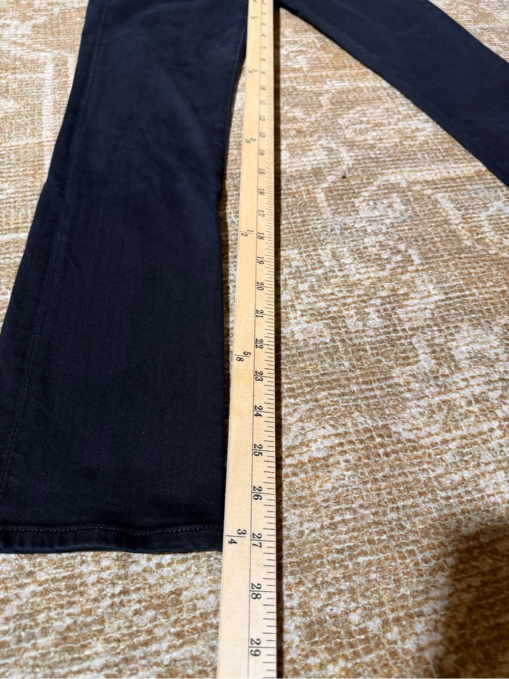 Ag Adriano Goldschmied Slim Straight Jeans - Black - Picture 2 of 8